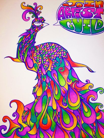 Artist Guild Peacock